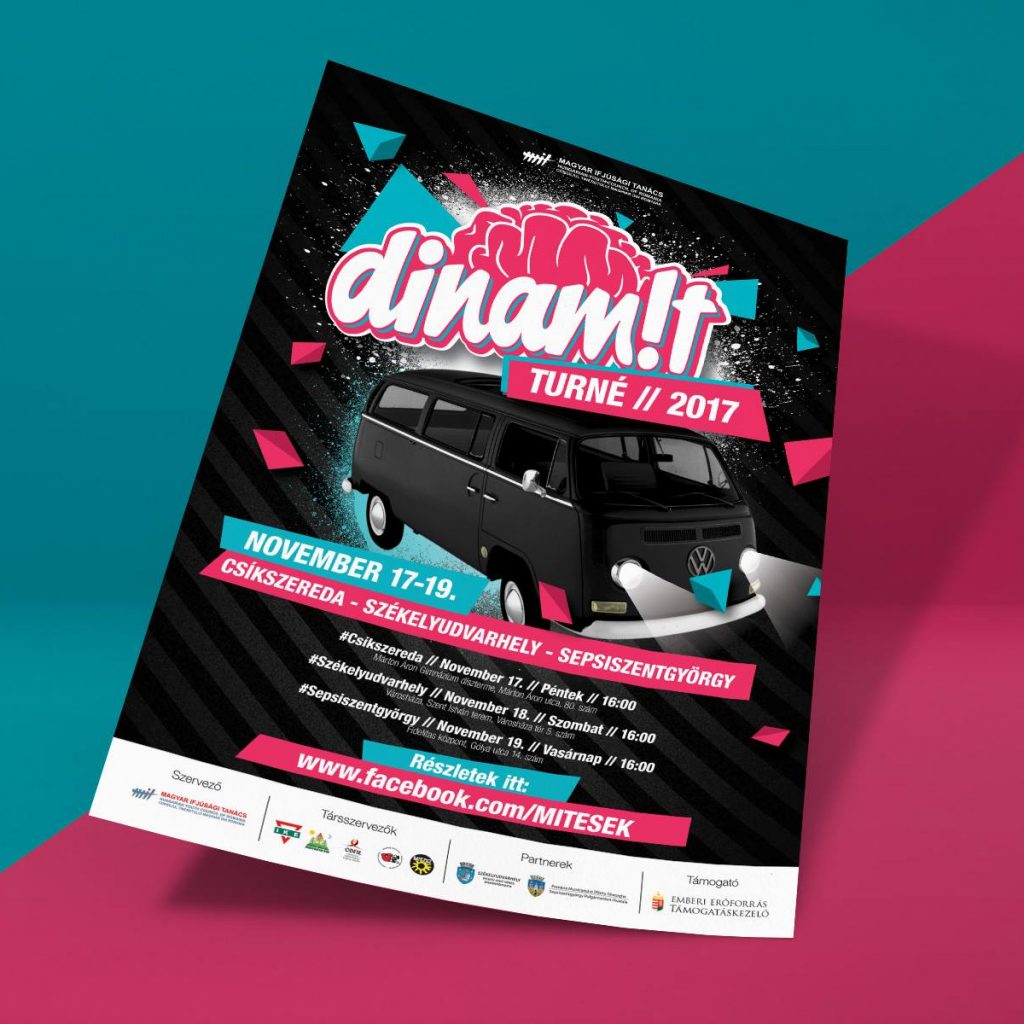 Dinamit Konferencia 2017 Plakat Design