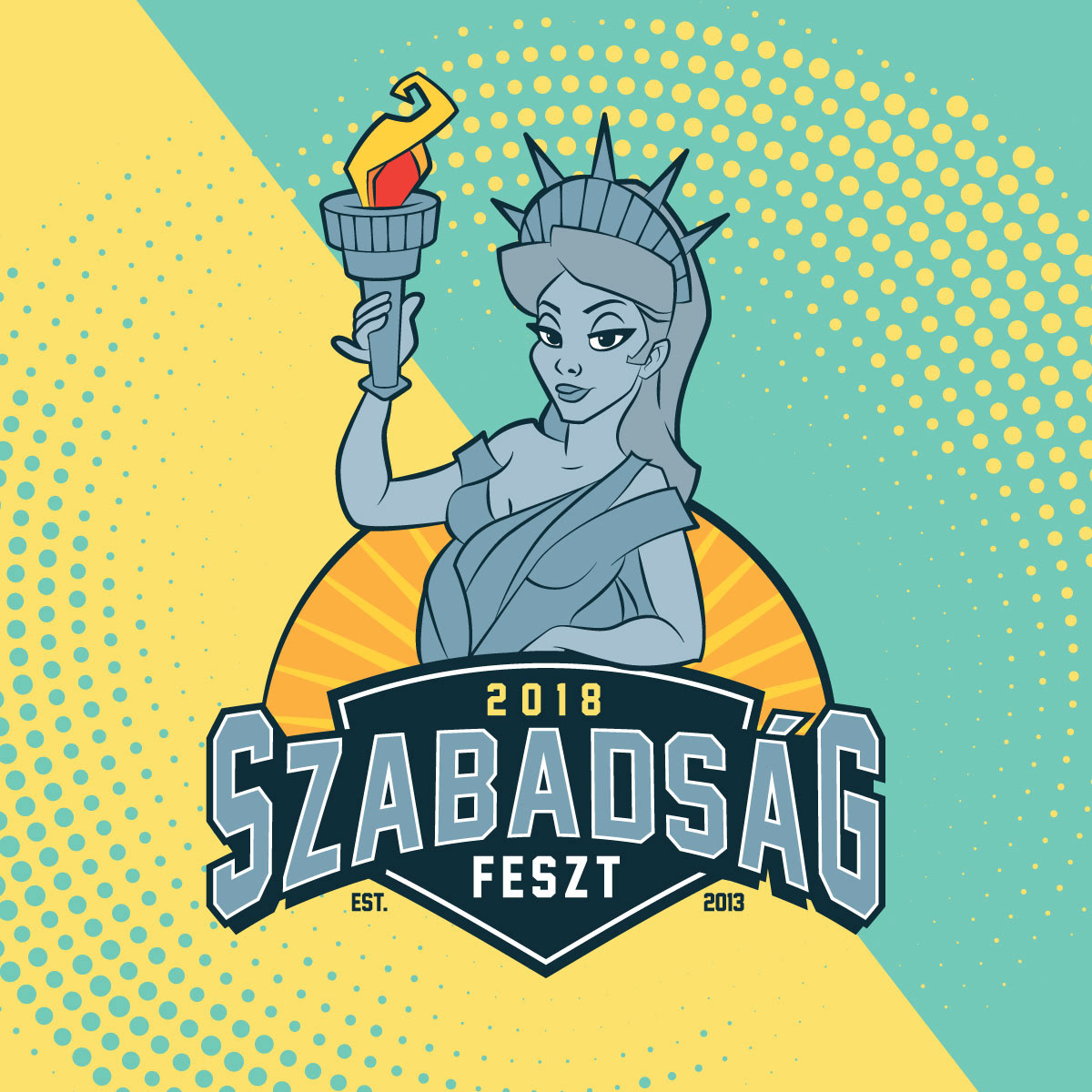 Szabadság Feszt 2018 logo