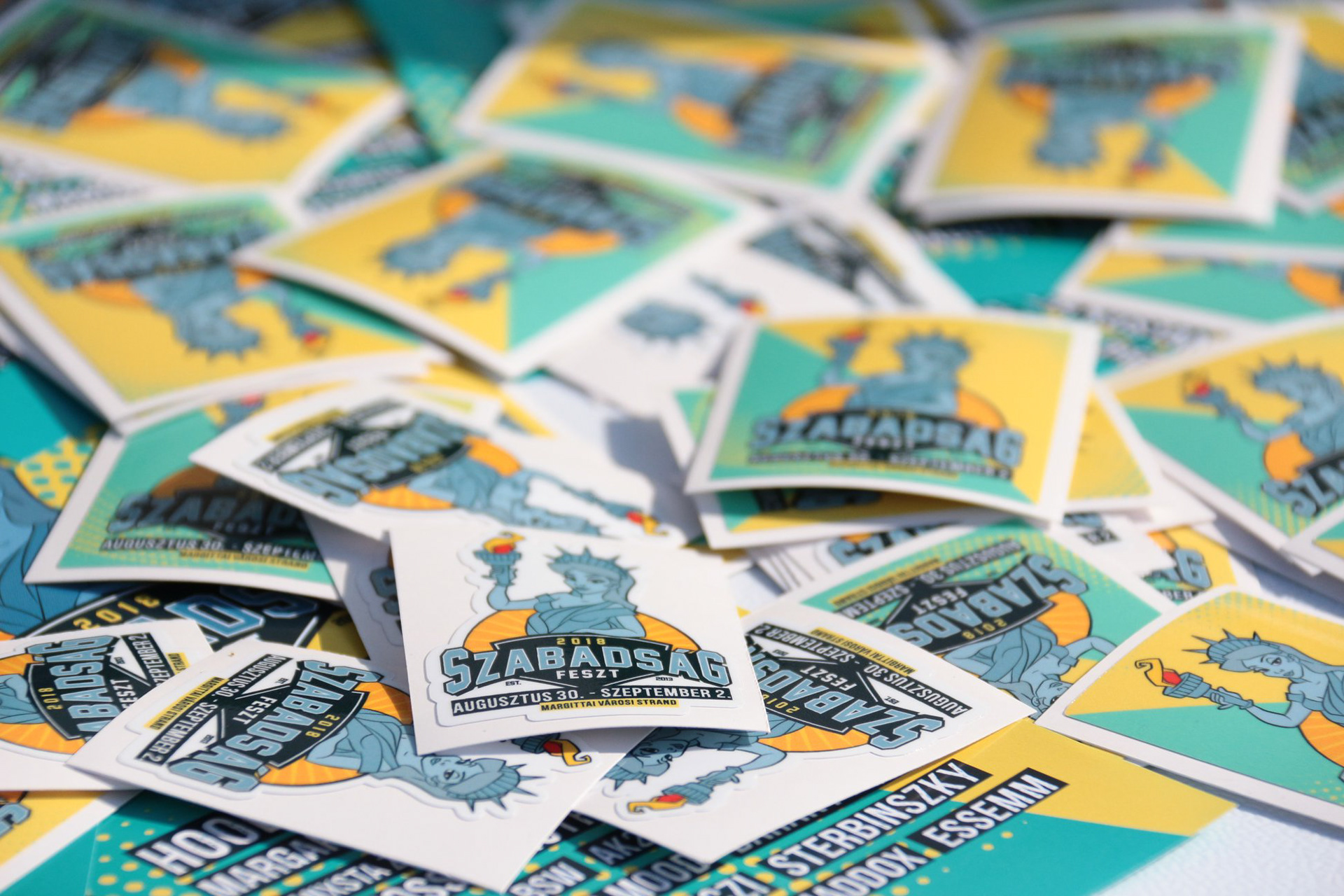 Szabadság Feszt 2018 sticker