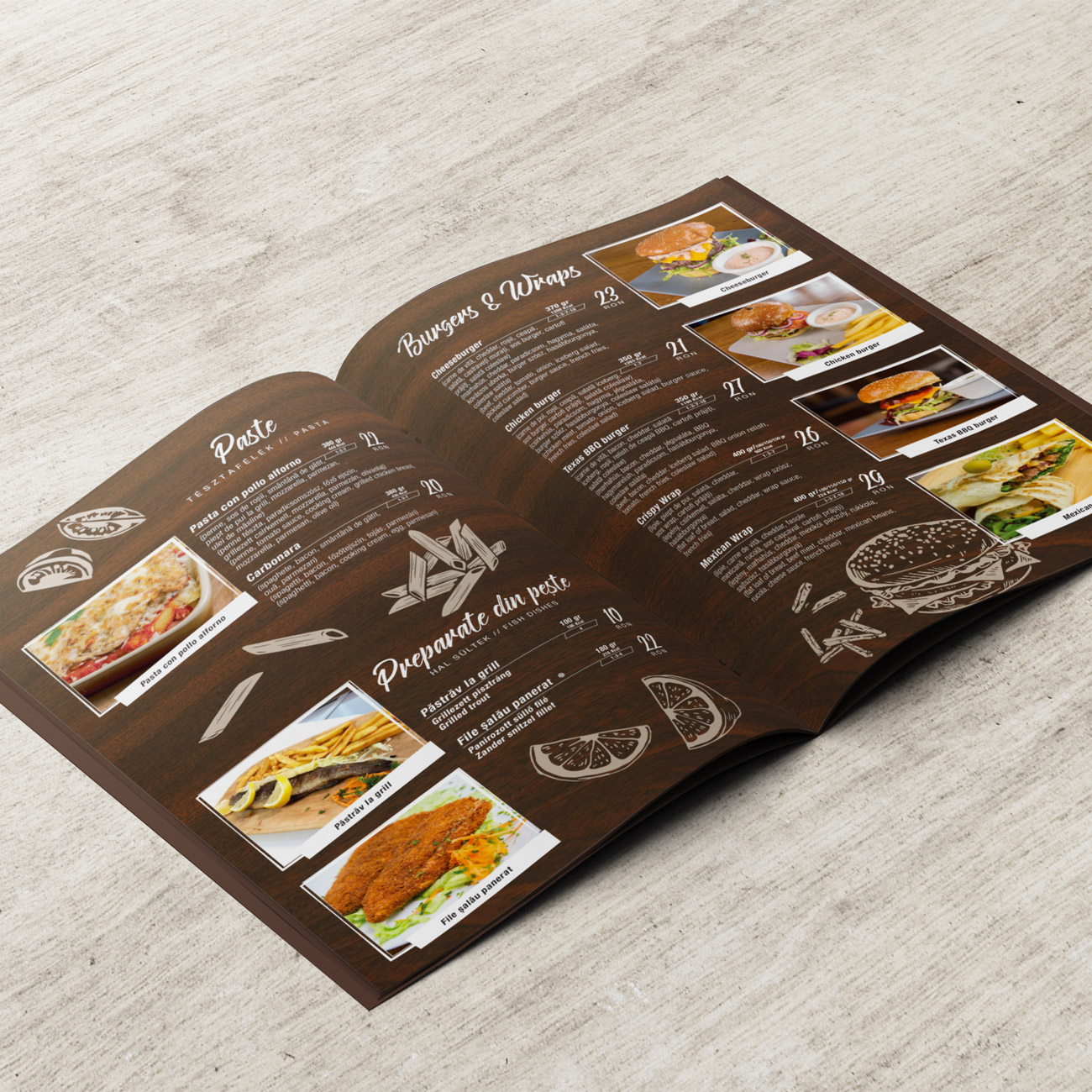 Bello Menu